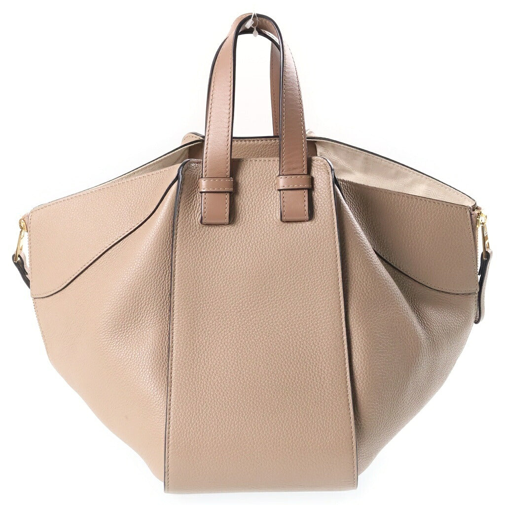 LOEWE(ロエベ) ハンモックスモール ハンドバッグ ショルダーバッグ 2WAY ベージュ レザー 262219