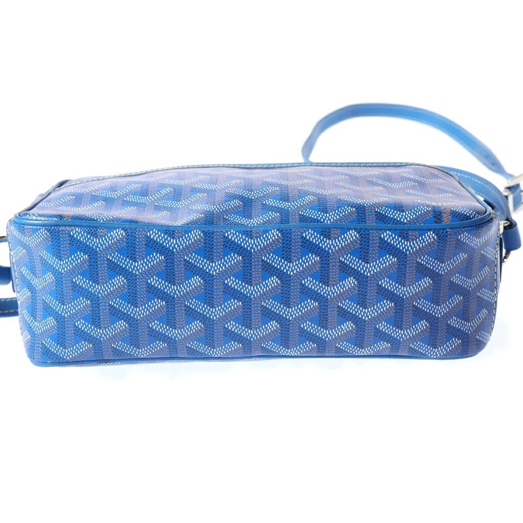 GOYARD(ゴヤール) カップヴェールPM クロスボディバッグ ショルダーバッグ ブルー PVC×レザー CAPVE2PMLTY AAS120201