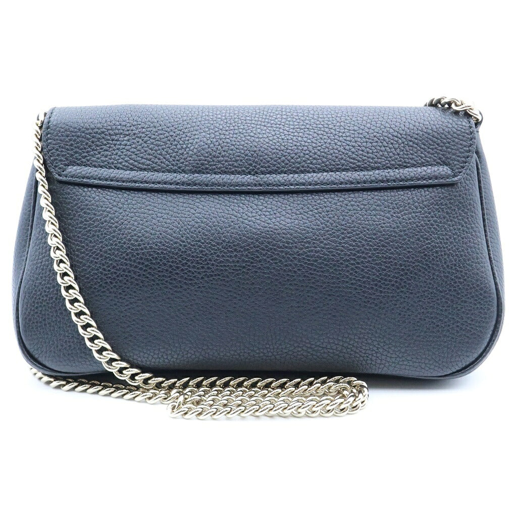 GUCCI(グッチ) ソーホー チェーンショルダーバッグ ハンドバッグ ブラック レザー 536224