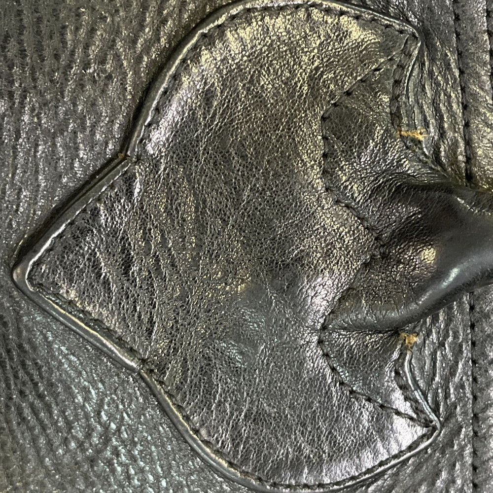 CHROME HEARTS(クロムハーツ) FS TOTE FSトート クロスパッチ付きレザートートバッグ