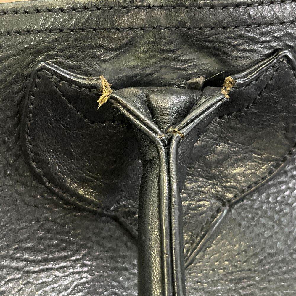 CHROME HEARTS(クロムハーツ) FS TOTE FSトート クロスパッチ付きレザートートバッグ