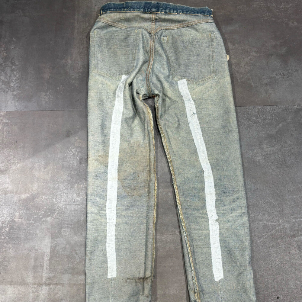 Levi's(リーバイス) 60S VINTAGE 501 ヴィンテージ BIGE前期 ボタン裏2 ボタンフライ ストレートデニムパンツ インディゴ