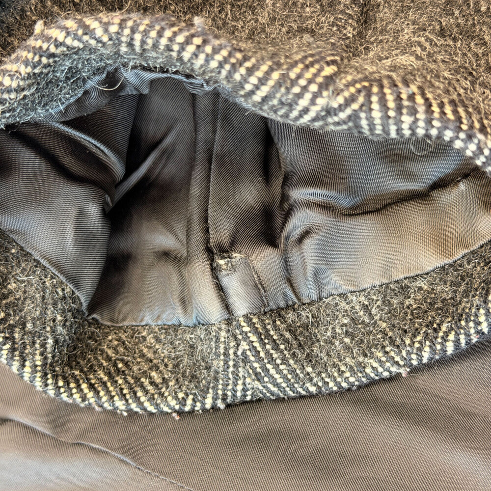COMME des GARCONS HOMME(コムデギャルソンオム) 80s Archive Chesterfield Coat HC-080110 ヘリンボーン チェスターコート グレー