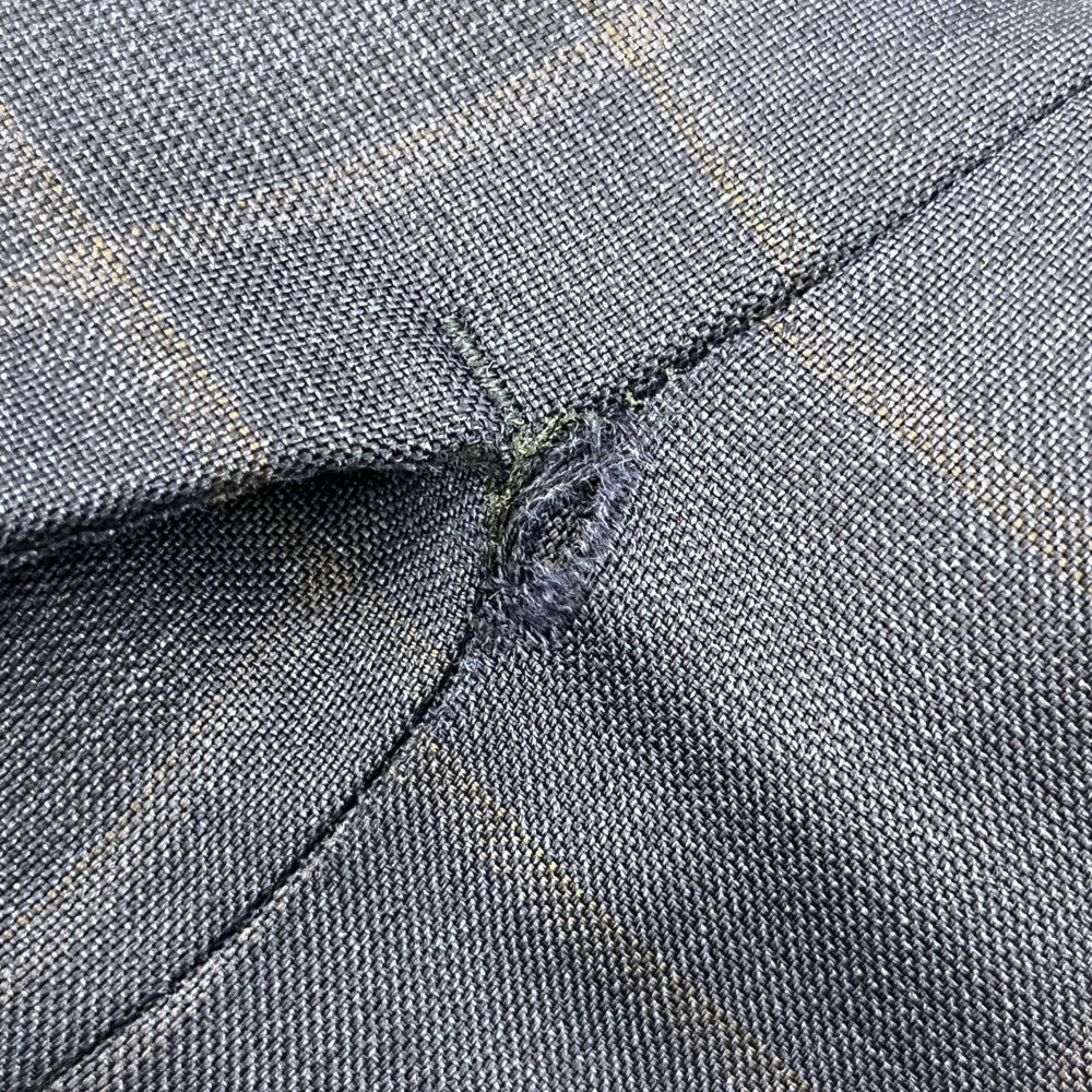 LOUIS VUITTON(ルイヴィトン) シングルチェック 2B テーラード セットアップスーツ ネイビー RM192F OTJ HHCF1E