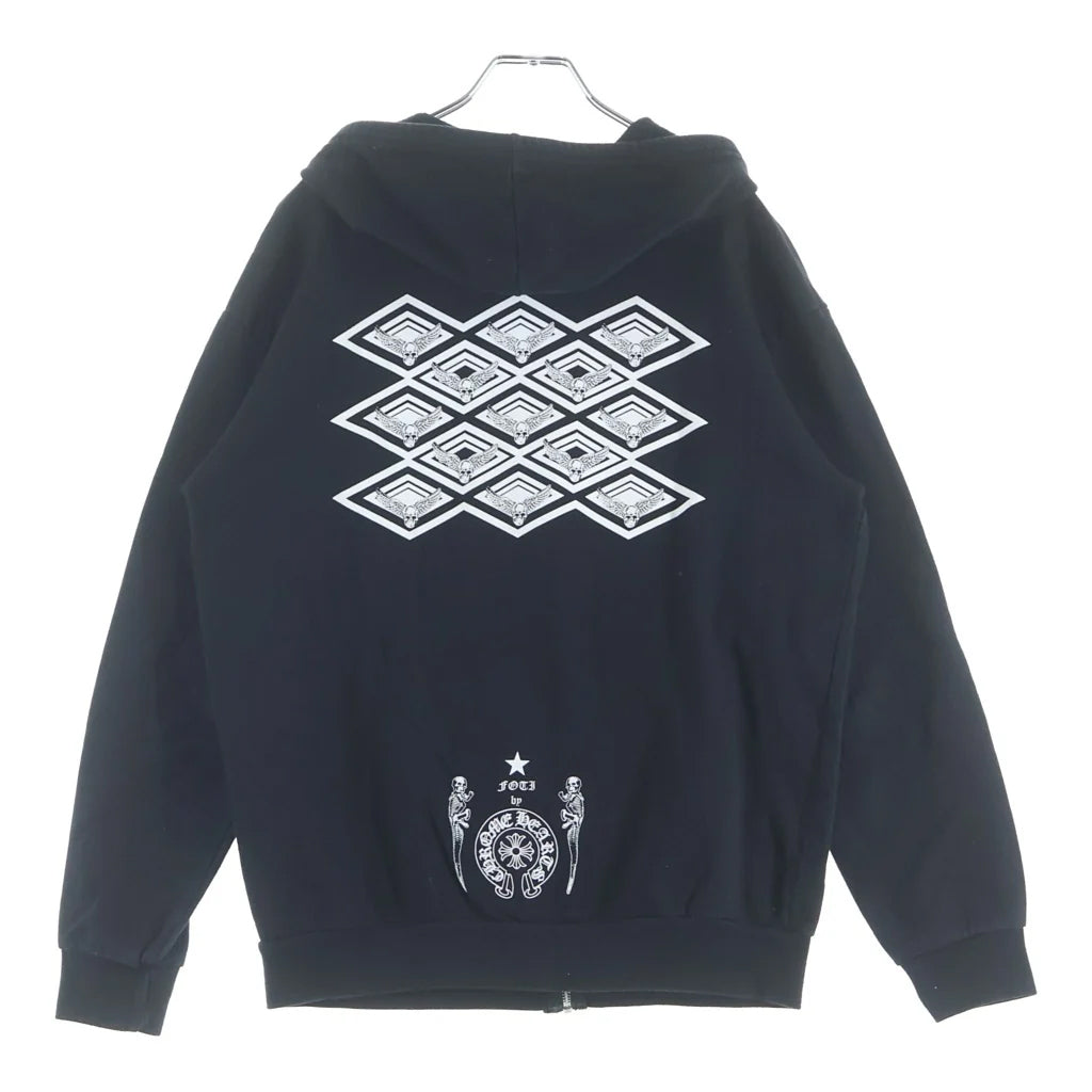 SWTSHRT HD ZIP FOTI フォティバックプリントジップアップパーカー